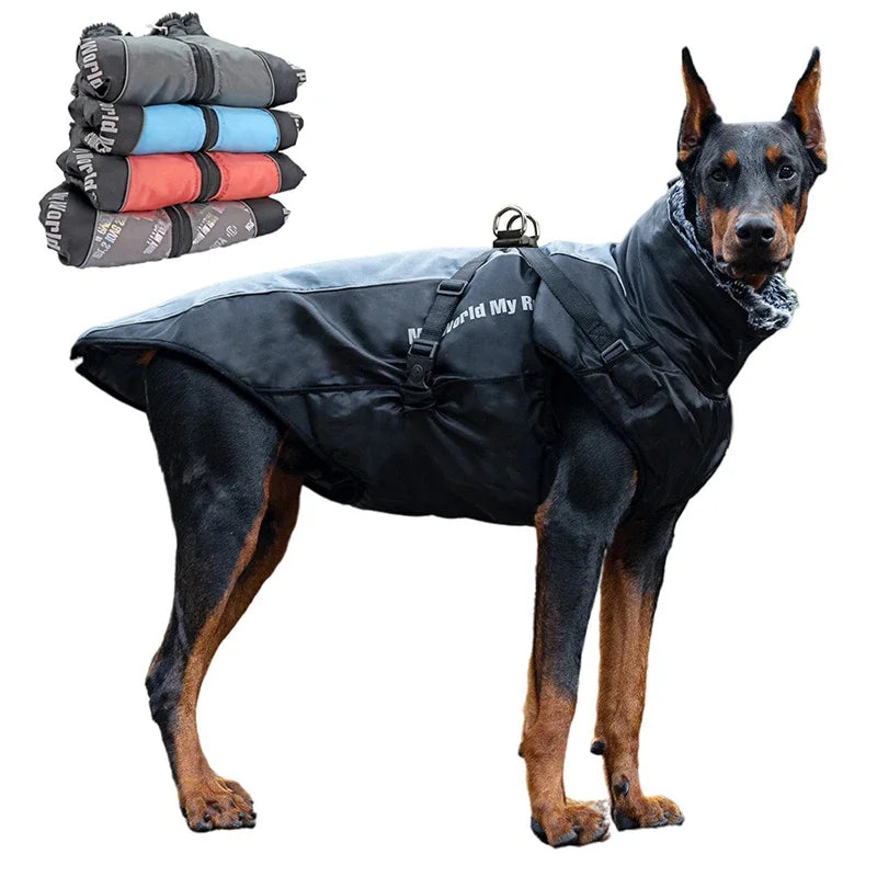 Waterproof Jacket and Harness For Dogs